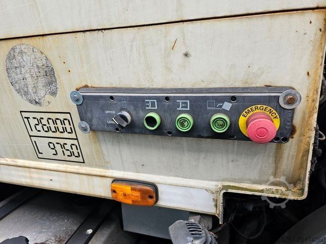 Szemetesautó MERCEDES-BENZ 2629 Müllwagen, NTM 4 Kammern