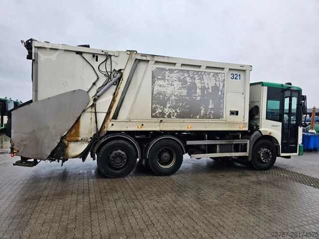 Szemetesautó MERCEDES-BENZ 2629, 2 Kammern, Faun aus 2013, 22 cbm