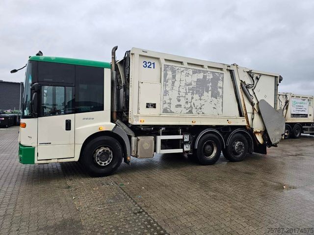 Szemetesautó MERCEDES-BENZ 2629, 2 Kammern, Faun aus 2013, 22 cbm