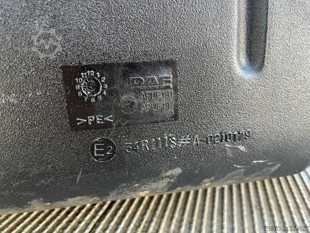 Brændstoftank DAF CF