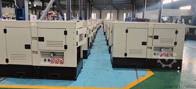 Diesel Generator 20 kVA Super Silent Newpower Generator GmbH NWK22 Plus