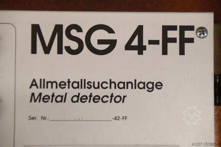 Metaaldetector voor tunnels S+S Temafa TFX 4000/440 MSG 4-FF