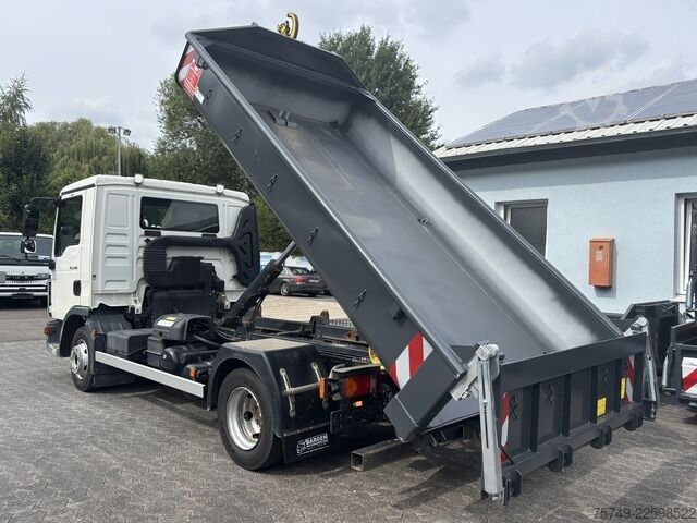 Camión multibasculante Telehoist man TGL 8.190 BL City Abrollkipper , 2 x AHK sofort verfügbar!