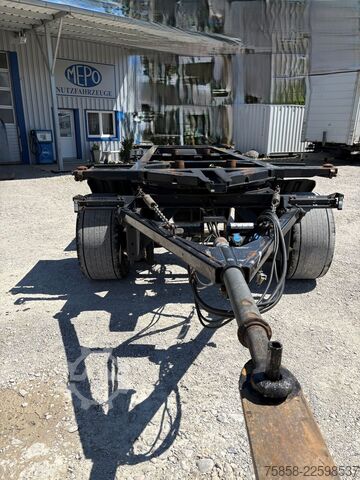 Remolque con chasis intercambiable Krone Maxi BDF Lafette mit Breitreifen 445er