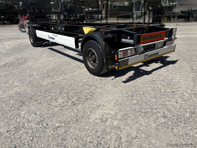 Remolque con chasis intercambiable Krone Maxi BDF Lafette mit Breitreifen 445er
