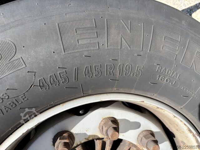 Remolque con chasis intercambiable Krone Maxi BDF Lafette mit Breitreifen 445er
