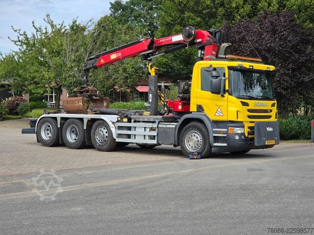 System ramion hakowych Scania P450 8x2!!KRAAN/HAAK!! EX GEMEENTE!!EURO6!!