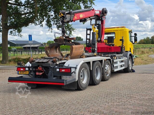 System ramion hakowych Scania P450 8x2!!KRAAN/HAAK!! EX GEMEENTE!!EURO6!!
