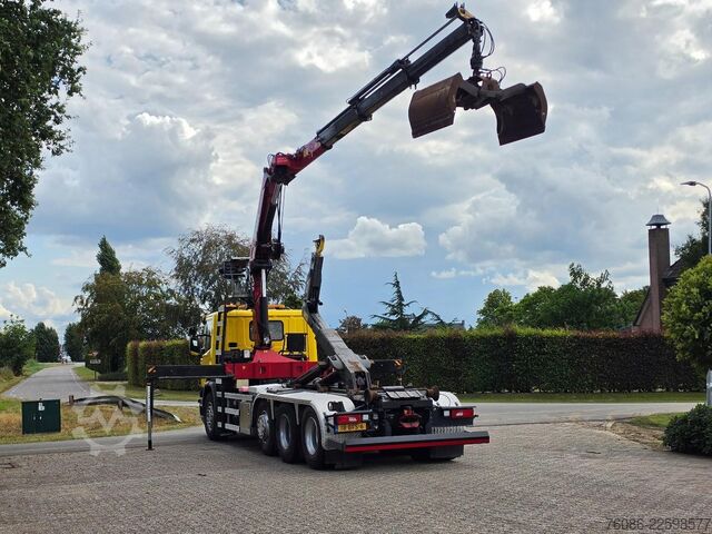 System ramion hakowych Scania P450 8x2!!KRAAN/HAAK!! EX GEMEENTE!!EURO6!!