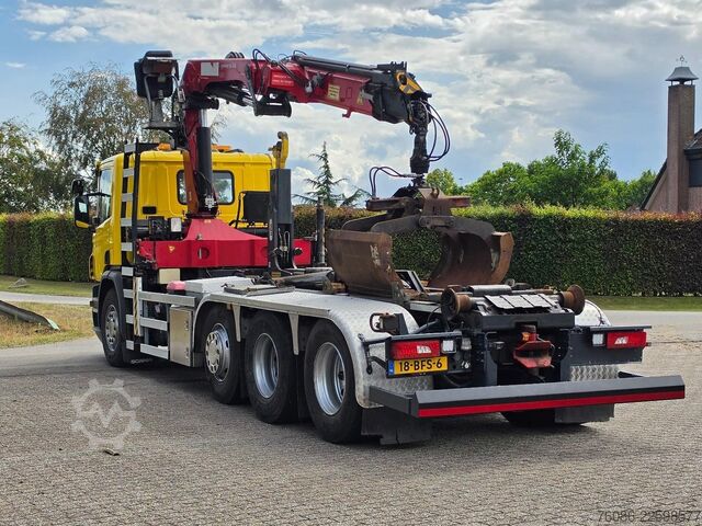 System ramion hakowych Scania P450 8x2!!KRAAN/HAAK!! EX GEMEENTE!!EURO6!!