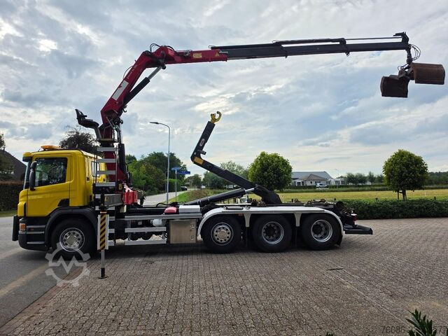 System ramion hakowych Scania P450 8x2!!KRAAN/HAAK!! EX GEMEENTE!!EURO6!!