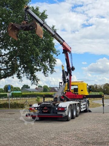 Système de bras à crochet Scania P450 8x2!!KRAAN/HAAK!! EX GEMEENTE!!EURO6!!