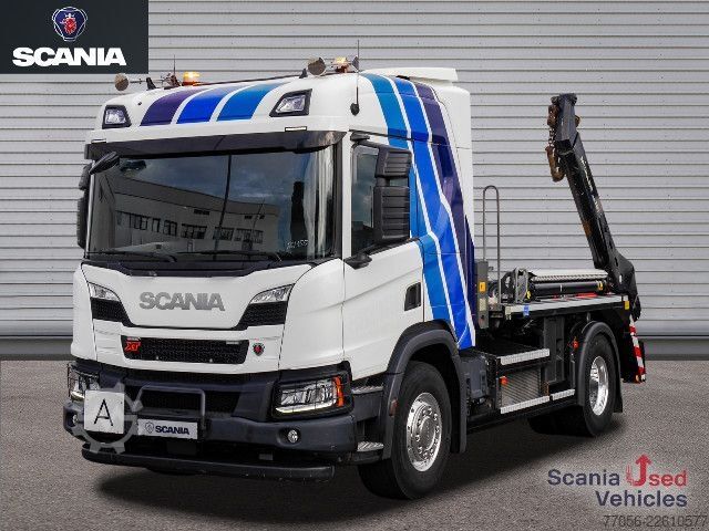 Camião basculante Scania P 500 B4x2NA - XT / 4-Federung / MEILLER AK 12.T -