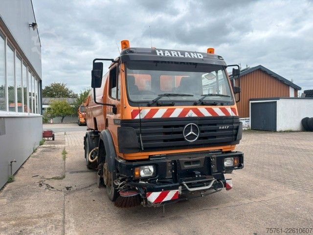 Varredora de rua MERCEDES-BENZ 1417 K  Bucher Cityfant 60