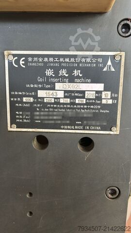 Fertigungsstraße für Elektromotoren Typ 71-90 Changzhou Jinkang precision Coil winding  RX02