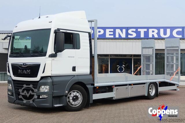 Biltransport skåpbil MAN TGX 18.340 Oprijwagen 4x2