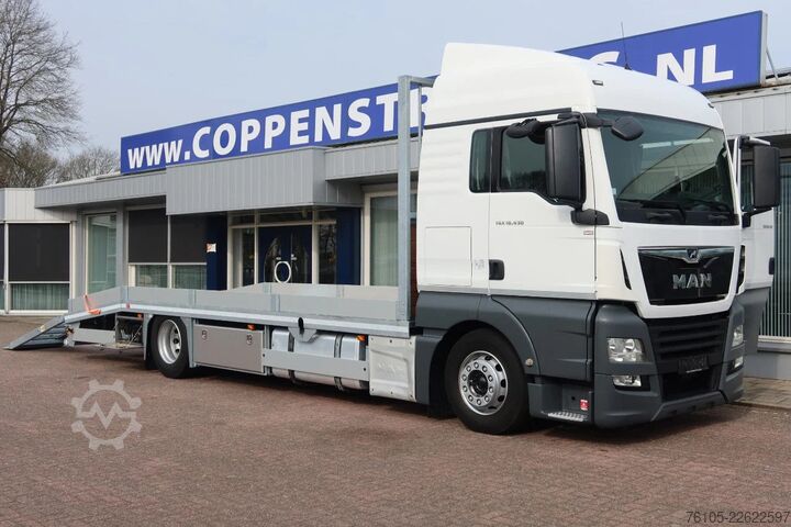 Biltransport skåpbil MAN TGX 18.340 Oprijwagen 4x2