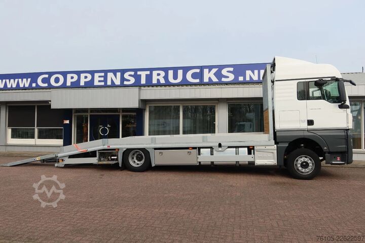 Biltransport skåpbil MAN TGX 18.340 Oprijwagen 4x2