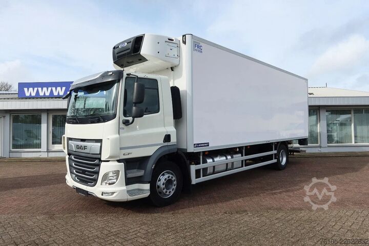 Kyld/fryst transport DAF CF 320 Bak + Dhollandia 2000kg klep, Carrier Si...