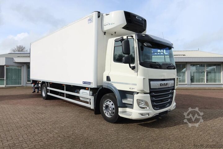 Kyld/fryst transport DAF CF 320 Bak + Dhollandia 2000kg klep, Carrier Si...
