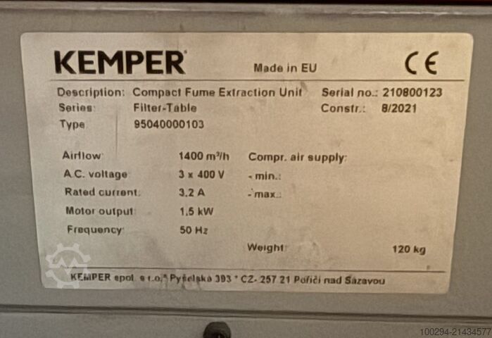 Succión de humos de soldadura KEMPER 