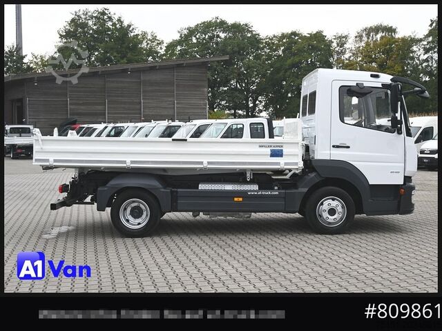 Fourgon benne basculante MERCEDES-BENZ Atego 816 Kipper, Ahk,Klima, Meiller, 3-Sitzer