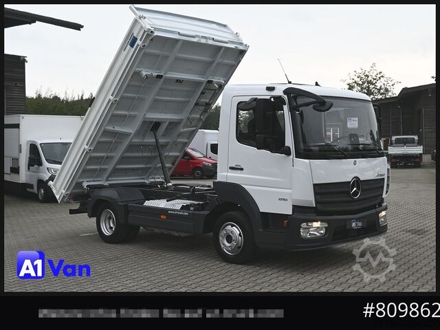 Tipvogn varebil MERCEDES-BENZ Atego 816 Kipper, Ahk,Klima, Meiller, 3-Sitzer