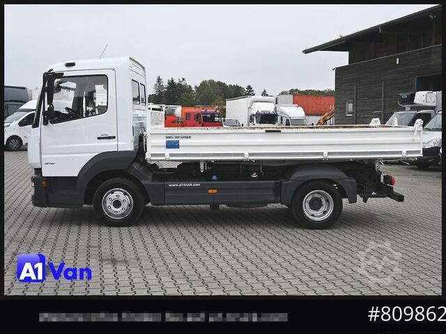 Fourgon benne basculante MERCEDES-BENZ Atego 816 Kipper, Ahk,Klima, Meiller, 3-Sitzer