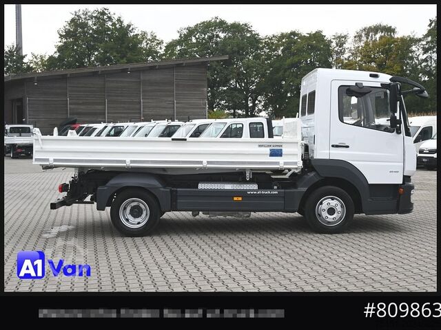 Benne tri-benne MERCEDES-BENZ Atego 816 Kipper, Ahk,Klima, Meiller, 3-Sitzer
