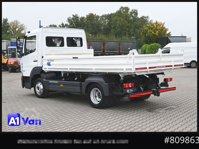 Benne tri-benne MERCEDES-BENZ Atego 816 Kipper, Ahk,Klima, Meiller, 3-Sitzer