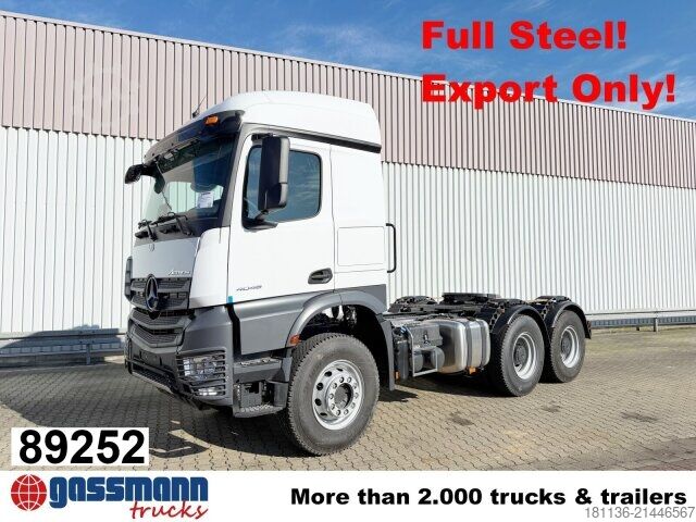 Standaard trekker Mercedes-Benz Arocs 4048 S 6x4, Grounder, StreamSpace, Export