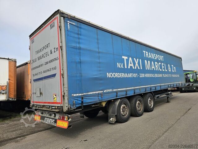 Vorhang seitlich Kögel SN 24/ STANDARD/SAF DISC +SLIDING ROOF .