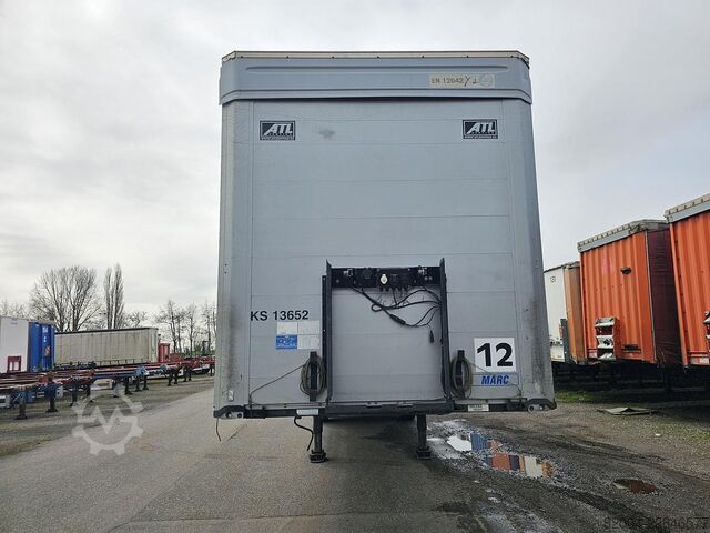 Vorhang seitlich Kögel SN 24/ STANDARD/SAF DISC +SLIDING ROOF .