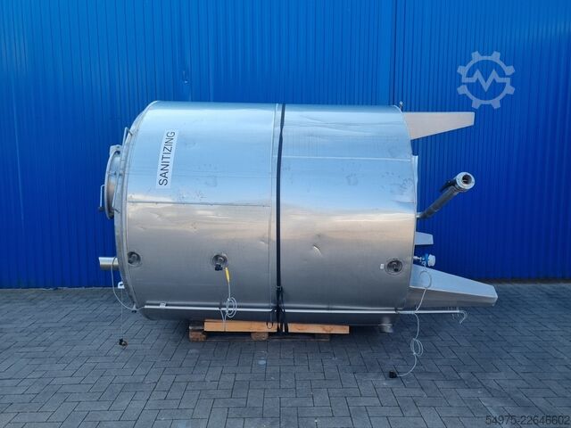 5250L paslanmaz çelik tank, izolasyonlu  