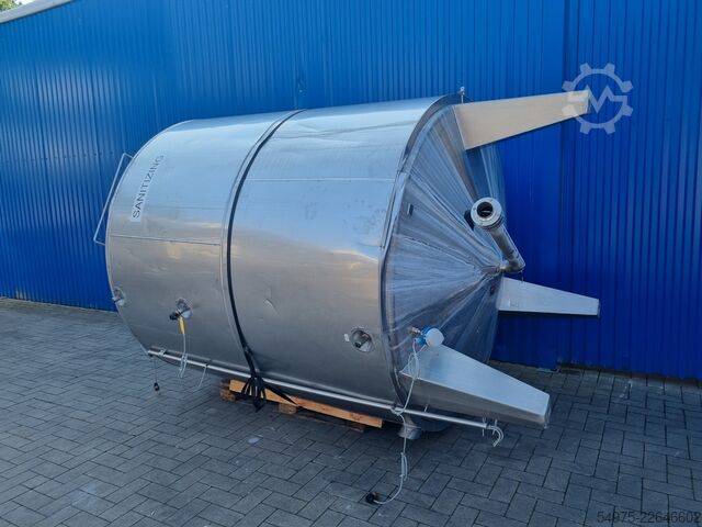 5250L paslanmaz çelik tank, izolasyonlu  