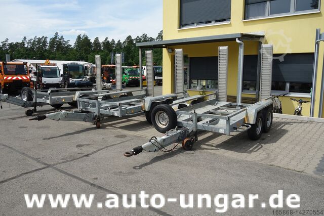 Bouwtrailer Humbaur Gourdon GPA 350 - CP35 Baumaschinenanhänger 3.500kg Tieflader