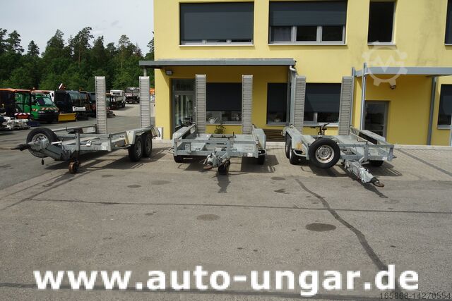 Bouwtrailer Humbaur Gourdon GPA 350 - CP35 Baumaschinenanhänger 3.500kg Tieflader