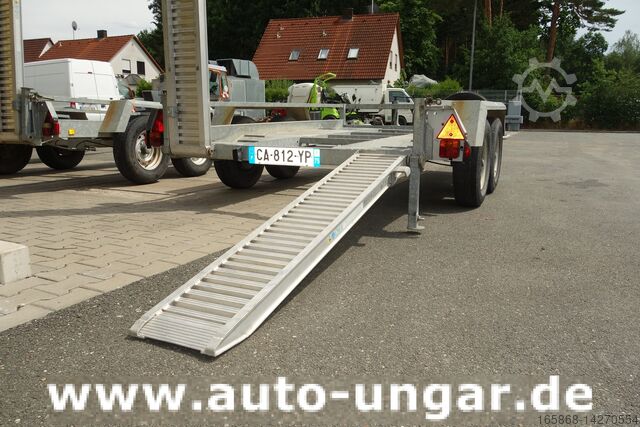 Bouwtrailer Humbaur Gourdon GPA 350 - CP35 Baumaschinenanhänger 3.500kg Tieflader