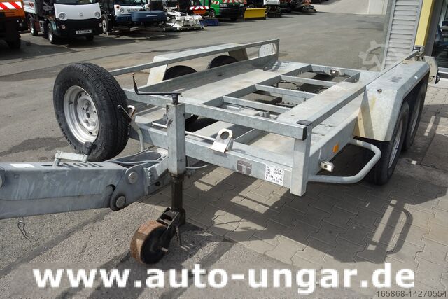 Bouwtrailer Humbaur Gourdon GPA 350 - CP35 Baumaschinenanhänger 3.500kg Tieflader