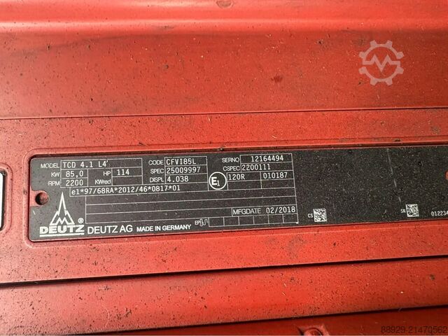 Linde H80-900 diesel LINDE H80D-900