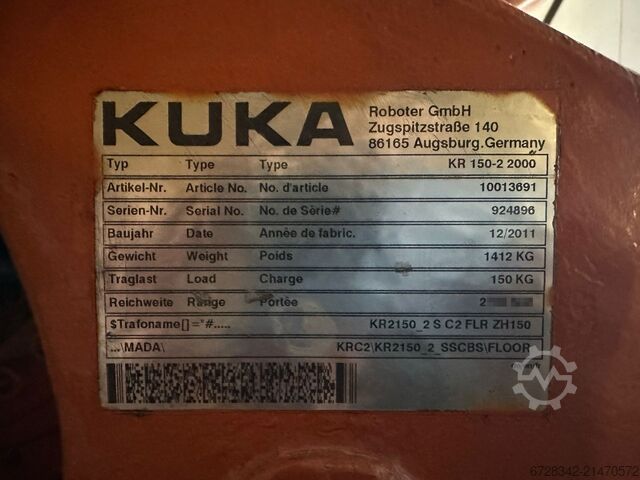 Industriële robot KUKA KR 150