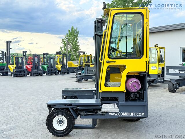 4-way forklift truck Combilift C3000XL / GAS / DUPLEX 3200 / FREE LIFT