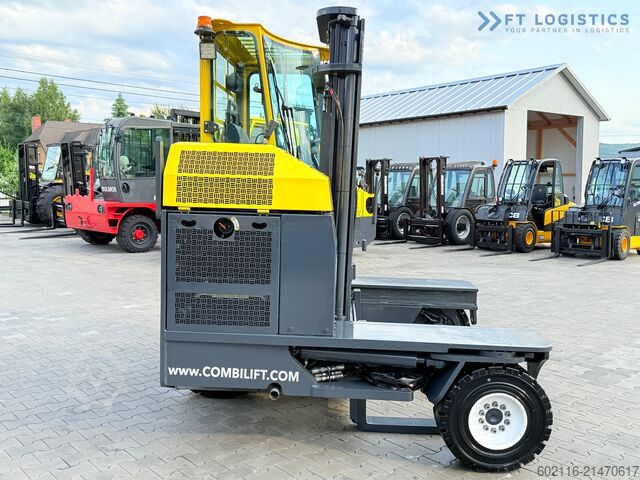 4-way forklift truck Combilift C3000XL / GAS / DUPLEX 3200 / FREE LIFT