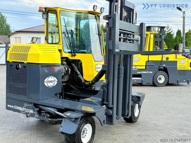 4-way forklift truck Combilift C3000XL / GAS / DUPLEX 3200 / FREE LIFT