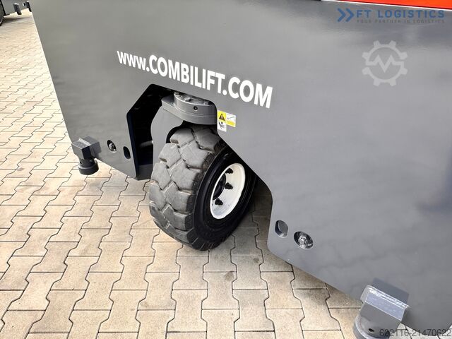 4-way forklift truck Combilift C4000 / GAS / TRIPLEX / 9300MM /LIKE NEW