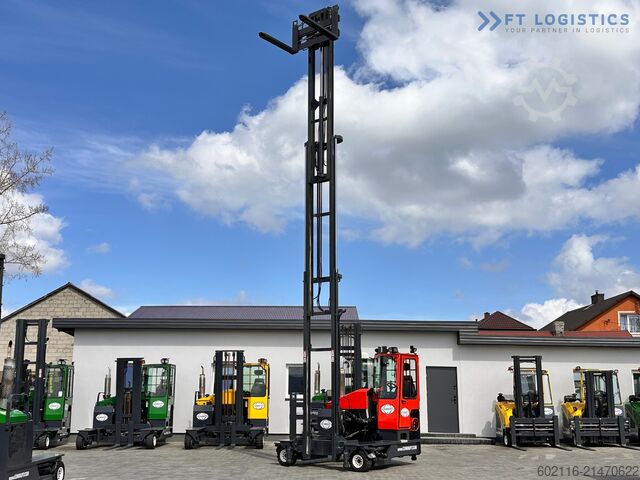4-way forklift truck Combilift C4000 / GAS / TRIPLEX / 9300MM /LIKE NEW