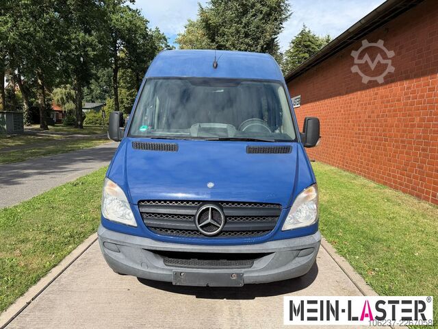 Furgone a tetto alto MERCEDES-BENZ Sprinter 313 hoch+lang Mixto 5 Sitzer Klima AHK