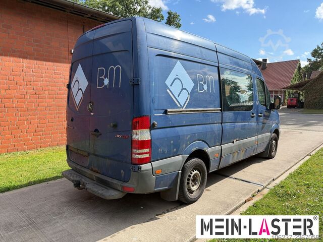 Furgone a tetto alto MERCEDES-BENZ Sprinter 313 hoch+lang Mixto 5 Sitzer Klima AHK