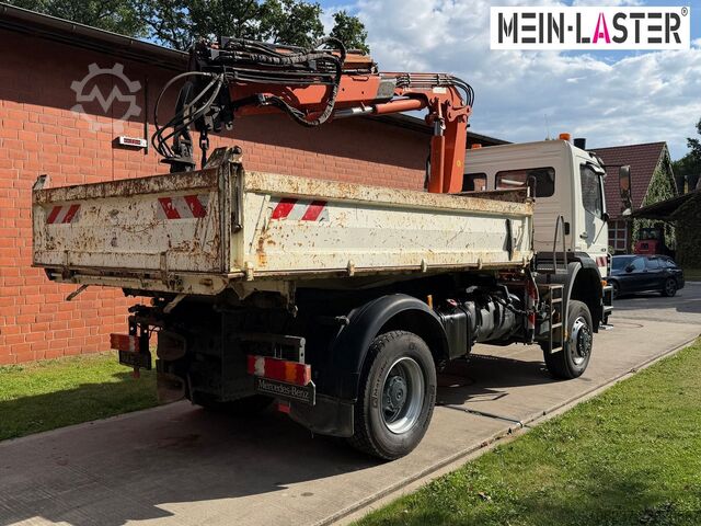Τρίπλευρο ανατρεπόμενο φορτηγό MERCEDES-BENZ 1829 4x4 Atlas 120.2E 13m-1t 5+6 StK +FB
