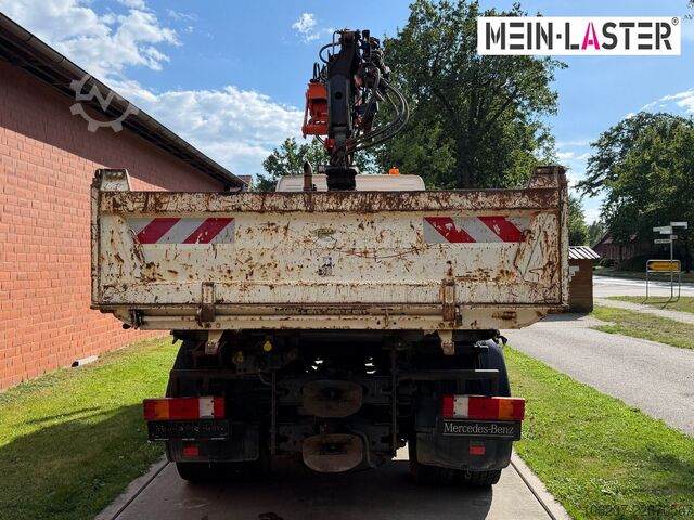 Τρίπλευρο ανατρεπόμενο φορτηγό MERCEDES-BENZ 1829 4x4 Atlas 120.2E 13m-1t 5+6 StK +FB